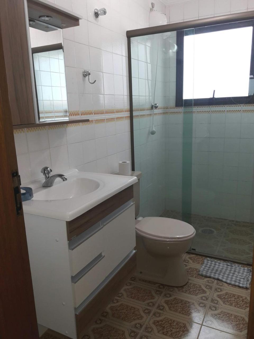 Apartamento De Frente O Mar Praia Grande Hotel Solemar Kültér fotó